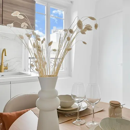 Studio Renove Cosy Metro Paris 2pers Wifi Lejlighed